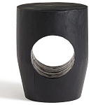 Приставной столик черного цвета AMORPHOUS варинант исполнения - 1 | Loft Concept в Новосибирске