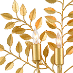 Бра с 3-мя лампами и декором в виде веток с листьями Little Twigs варинант исполнения - 1 | Loft Concept в Новосибирске