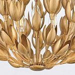 Люстра золотого цвета из множества металлических лепестков в форме тюльпанов Hinkley варинант исполнения - 5 | Loft Concept в Новосибирске