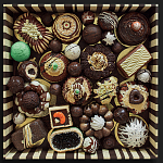 Панно "Конфетное ассорти" Chocolate Candy Assortment варинант исполнения - 1 | Loft Concept в Новосибирске