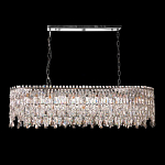 Люстра овальная с хрустальными подвесками Roul Crystal Light варинант исполнения - 3 | Loft Concept в Новосибирске