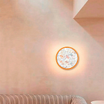 Бра в форме диска с перламутровыми прямоугольниками из морской ракушки Touch of Marine Charm варинант исполнения - 3 | Loft Concept в Новосибирске