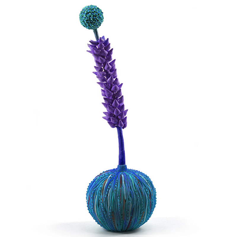 Статуэтка тропический фрукт Blue Purple Tropical Fruit Синий Фиолетовый в Новосибирске | Loft Concept 