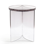 Стол журнальный круглый Acrylic Аether Smoke варинант исполнения - 2 | Loft Concept в Новосибирске