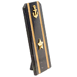 Сувенир Погон Майор ВМФ из натурального камня змеевик Souvenir Epaulets варинант исполнения - 1 | Loft Concept в Новосибирске