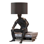 Настольная лампа с абажуром GERTY LAMP варинант исполнения - 1 | Loft Concept в Новосибирске