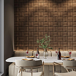 Гипсовая 3D панель с принтографией PM-26 варинант исполнения - 2 | Loft Concept в Новосибирске