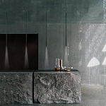 Подвсеной светильник светодиодный металлический цилиндрической формы Высота 30см Trumpet tube варинант исполнения - 6 | Loft Concept в Новосибирске