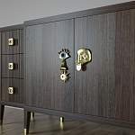 Большой Комод-буфет Elsa Dreams Walnut с ящиками варинант исполнения - 2 | Loft Concept в Новосибирске