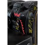 Кресло "Баския и Уорхол" Basquiat Warhol graffiti chair натуральная кожа варинант исполнения - 6 | Loft Concept в Новосибирске