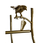 Стеллаж металлический с птичками Primavera варинант исполнения - 4 | Loft Concept в Новосибирске