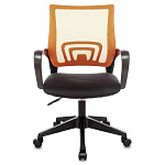 Офисное кресло с основанием из черного пластика Desk chairs Orange варинант исполнения - 2 | Loft Concept в Новосибирске