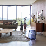 Фигурный приставной столик черного цвета AMORPHOUS варинант исполнения - 7 | Loft Concept в Новосибирске