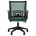 Офисное кресло с основанием из черного пластика Desk chairs Green варинант исполнения - 4 | Loft Concept в Новосибирске