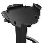 Барный стул вращающийся со спинкой Бежевый Велюр Vendramin Chair варинант исполнения - 6 | Loft Concept в Новосибирске