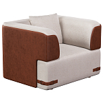 Кресло Richmond  с кожаной отделкой варинант исполнения - 1 | Loft Concept в Новосибирске