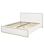 Кровать двуспальная белая Antique Order варинант исполнения - 1 | Loft Concept в Новосибирске