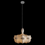 Подвесной светильник с белым фигурным абажуром и мягкими волнистыми краями Cloud Motion  варинант исполнения - 5 | Loft Concept в Новосибирске