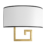 Бра с белым овальным абажуром с черной окантовкой Natural Concepts варинант исполнения - 2 | Loft Concept в Новосибирске