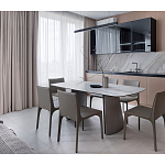 Стол обеденный прямоугольный керамический Ceramic Dining Table варинант исполнения - 8 | Loft Concept в Новосибирске