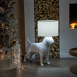Лампа COLLECTION OF DOGS с абажуром Бультерьер варинант исполнения - 5 | Loft Concept в Новосибирске
