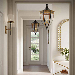 Бра настенное с прозрачным стеклянным абажуром Simple Pure Form варинант исполнения - 4 | Loft Concept в Новосибирске