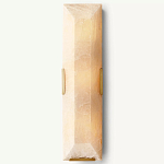 Бра прямоугольное высокое с мраморным плафоном Calling to Shine варинант исполнения - 1 | Loft Concept в Новосибирске