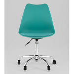 Офисный стул на металлическом основании EGGERY Blue пластик варинант исполнения - 5 | Loft Concept в Новосибирске