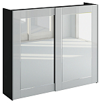 Шкаф-купе White Crystal варинант исполнения - 1 | Loft Concept в Новосибирске