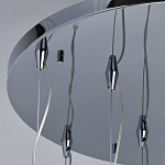 Люстра каскадная с 9-ю разноцветными стеклянными плафонами Kaleido варинант исполнения - 14 | Loft Concept в Новосибирске