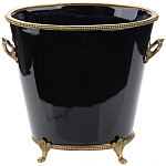 Кашпо Black design варинант исполнения - 1 | Loft Concept в Новосибирске