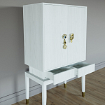 Кабинетный шкаф Elsa Dreams White с 2-мя ящиками варинант исполнения - 2 | Loft Concept в Новосибирске