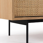 ТВ-тумба с плетеным декором Buckley Wicker TV Stand варинант исполнения - 6 | Loft Concept в Новосибирске