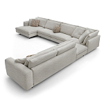 Современная модульная система мягкой мебели Zartаrn 6-ти местный угловой диван варинант исполнения - 2 | Loft Concept в Новосибирске