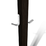 Вешалка с квадратным основанием и 4-мя металлическими крючками Industrial Metal Rust варинант исполнения - 3 | Loft Concept в Новосибирске