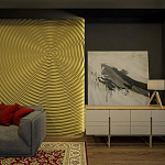 Барельеф KAIZEN варинант исполнения - 2 | Loft Concept в Новосибирске