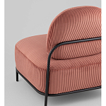 Кресло Стоун велюр рельефный коралловый варинант исполнения - 3 | Loft Concept в Новосибирске