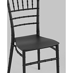 Стул Chiavari пластик черный варинант исполнения - 2 | Loft Concept в Новосибирске