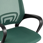 Офисное кресло с основанием из черного пластика Desk chairs Green варинант исполнения - 6 | Loft Concept в Новосибирске