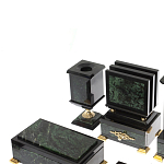 Настольный письменный набор из нефрита в подарочной коробке Victorious варинант исполнения - 8 | Loft Concept в Новосибирске