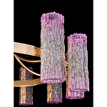 Люстра круглая с текстурными цилиндрическими плафонами Glimpse варинант исполнения - 3 | Loft Concept в Новосибирске