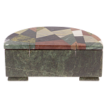 Шкатулка с зеркалом из натуральных камней Stone Casket варинант исполнения - 4 | Loft Concept в Новосибирске