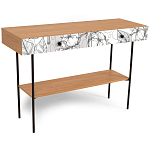 Консоль с принтом на ящиках Elise Console Table варинант исполнения - 10 | Loft Concept в Новосибирске