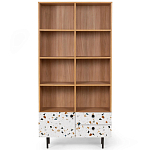 Широкий стеллаж с принтом Elise Rack варинант исполнения - 17 | Loft Concept в Новосибирске