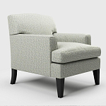 Мебельная ткань Шенилл голубой цвет 142 см T4-52 варинант исполнения - 6 | Loft Concept в Новосибирске