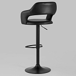 Барный стул черного цвета Strohach варинант исполнения - 5 | Loft Concept в Новосибирске