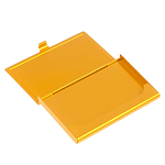 Визитница карманная металлическая с гравюрой Герба России в подарочной коробке Gold Metal Business Card Holders варинант исполнения - 2 | Loft Concept в Новосибирске