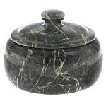 Сахарница из натурального камня Змеевик Stone Sugar Bowls варинант исполнения - 7 | Loft Concept в Новосибирске