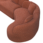 Модульный диван Calypso с кушеткой варинант исполнения - 5 | Loft Concept в Новосибирске