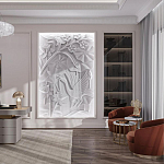 Барельеф ORCHIDS варинант исполнения - 1 | Loft Concept в Новосибирске